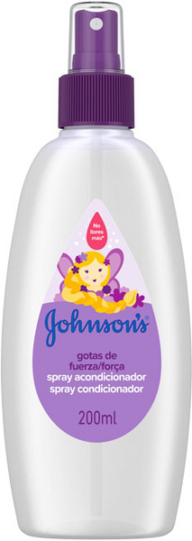 Johnson's Spray Acondicionador Gotas De Fuerza 200ml