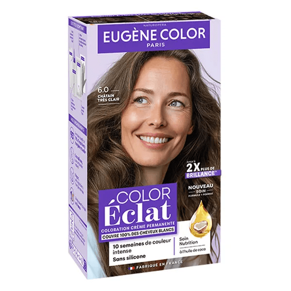 - Color éclat Chatain très Clair 6.0