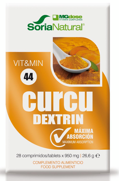 Soria Natural Vit&min 44 Curcudextrin 28 Comprimidos