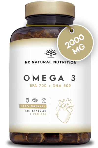N2 Natural Nutrition Omega 3 120 Cápsulas