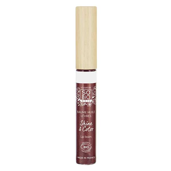 So'Bio Étic Shine & Color Baume Huile Lèvres N°42 Diamant Rosé Bio 5ml