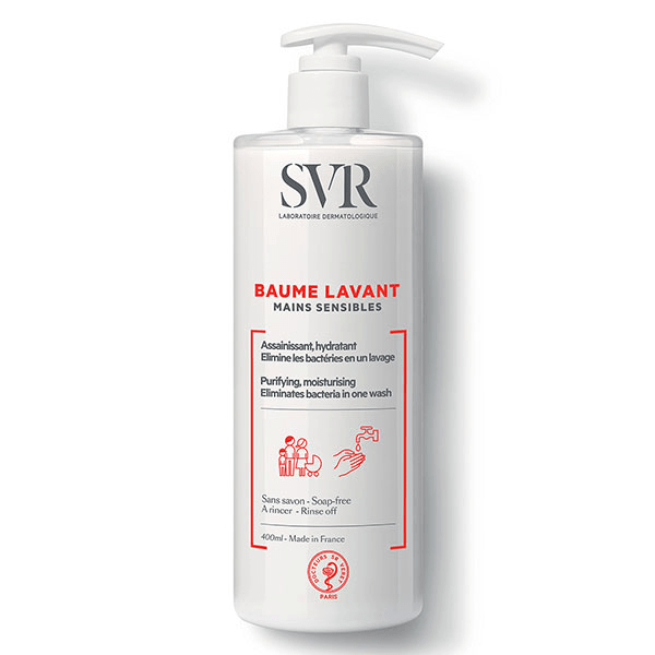 Baume Lavant Mains Sensibles Assainissant Hydratant - 400ml 2