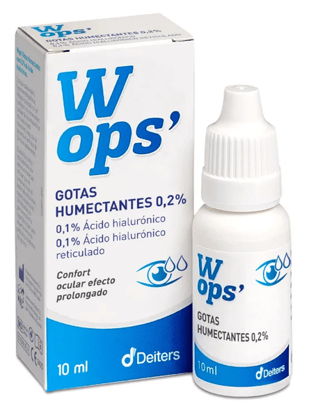 Deiters Clara Wops Gotas Oftálmicas Humectantes 0,2% 10 Ml