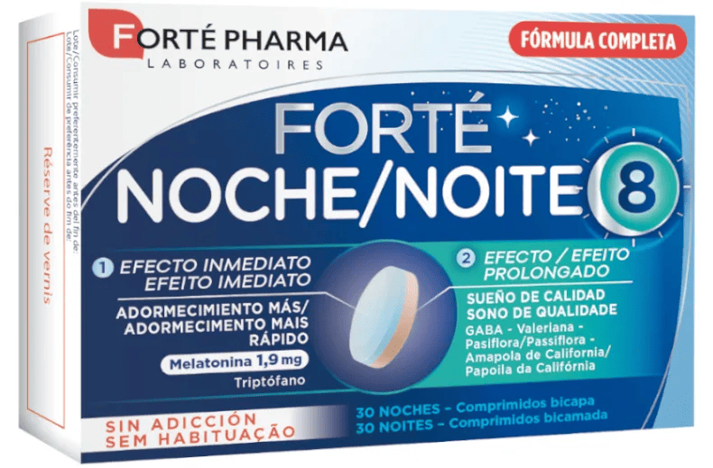 Forté Pharma Forté Noche 8 30 Comprimidos Bicapa