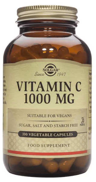 Solgar Vitamina C 1000 Mg 100 Cápsulas Vegetales