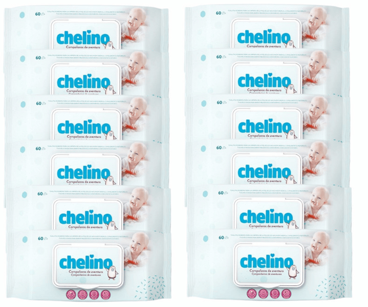 Chelino Toallitas Infantiles 12x60 uds