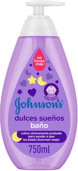 Johnson's Baby Gel de Baño Dulces Sueños 750 ml