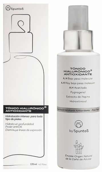 5 Punto 5 5Punto5 Tónico Hialurónico Antioxidante 125 Ml