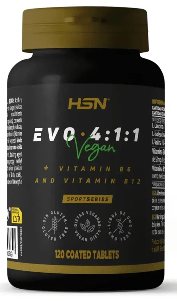 HSN Evo 4:1:1 (Bcaa'S 4:1:1 + Vitaminas B6 Y B12) 120 Tabs