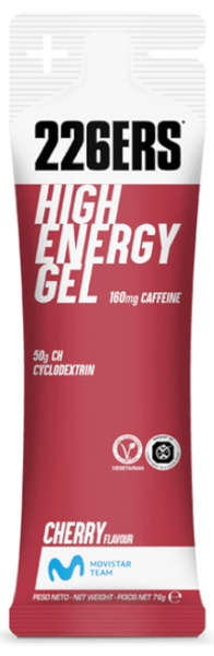 226ERS High Energy Gel Cafeína Cereza 76 gr