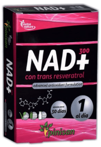 Pinisan NAD+ Nutranature 30 Cápsulas