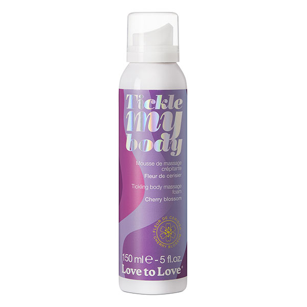 Tickle My Body Fleur de Cerisier - Mousse de Massage - 150 ml