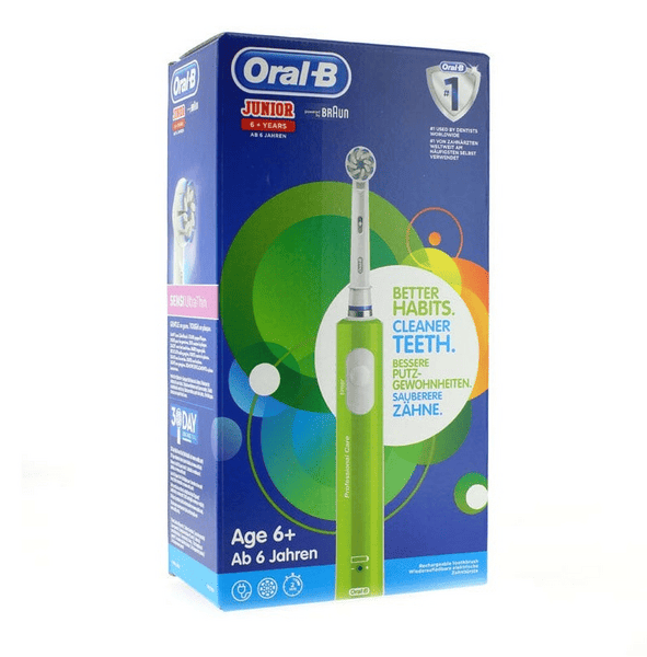 Oral-B Cepillo Eléctrico Infantil Junior +6 Años Verde