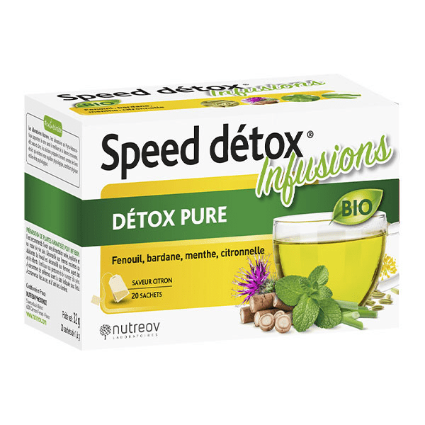 Speed Détox pure Infusion Bio - Boite 20 sachets 2