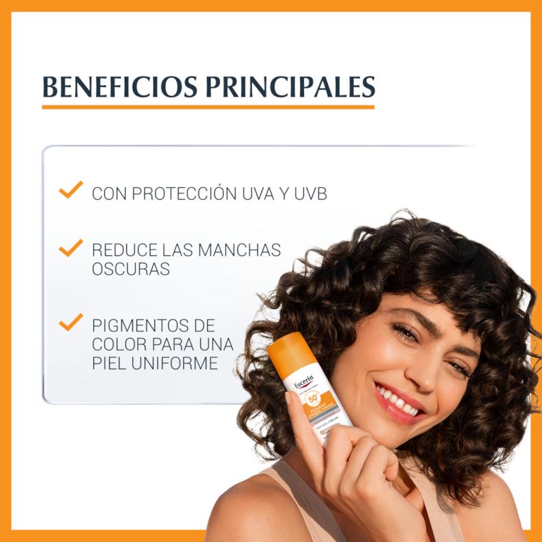 Thumbnail 1 de Eucerin Sun Face Pigment Control SPF50+ Fluido Tinted Medium🌞