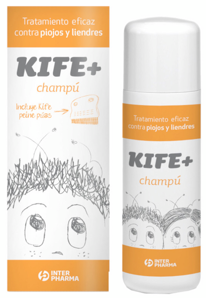 Inter-Pharma Kife Champú Antipiojos Y Liendres 100 Ml + Lendrera