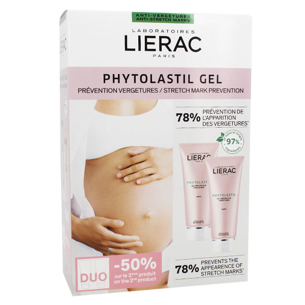 Phytolastil Gel Lissant Prévention Vergetures Lot de 2 x 200ml