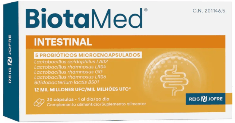 Forté Pharma Biotamed Intestinal Cápsulas 30 U - Imagen 2
