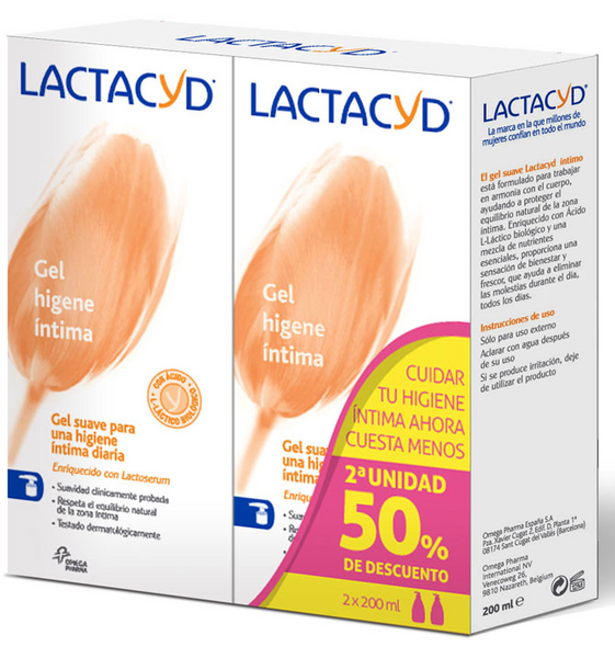 Lactacyd Duplo Ahorro Intimo Gel 2x200ml