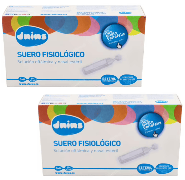 Dnins Suero Fisiológico 2x30 Unidosis