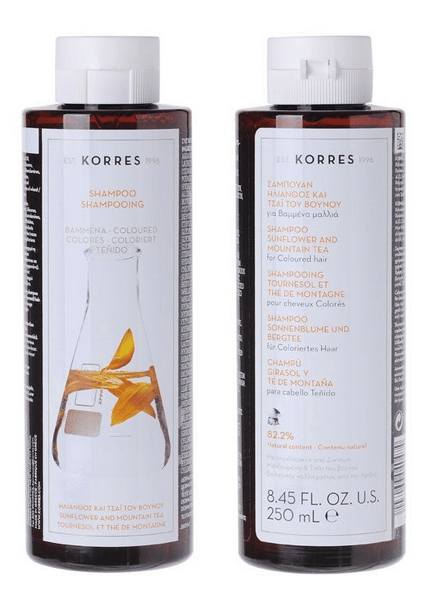 Korres Champú Cabello Teñido 250 ml