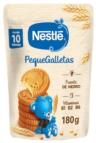 nestle pequegalletas 10m 180 gr