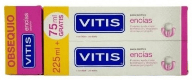 Vitis Pasta Dentífrica Encías 225 Ml + 75 Ml Gratis