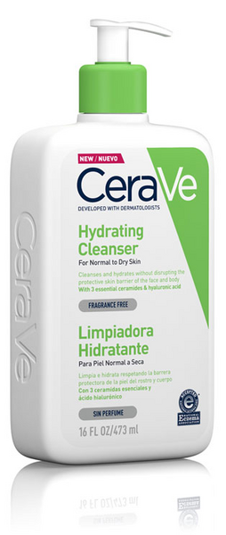 CeraVe Limpiador Hidratante Piel Normal Y Seca 473ml
