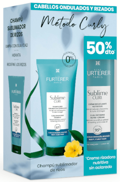 Rene Furterer Sublime Curl Champú 200 ml + Crema Rizos 100 ml