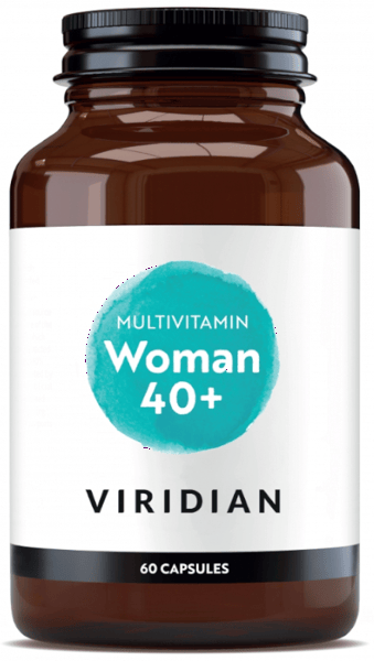 Viridian Multivitamínico Mujer 40+ 60 Cápsulas Veganas