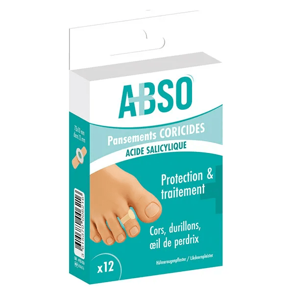 Abso Pansements coricides - boîte de 12