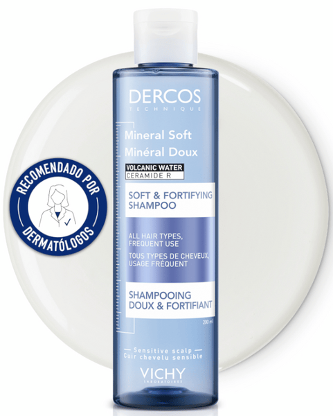Vichy Dercos Champú Mineral Suave 400ml