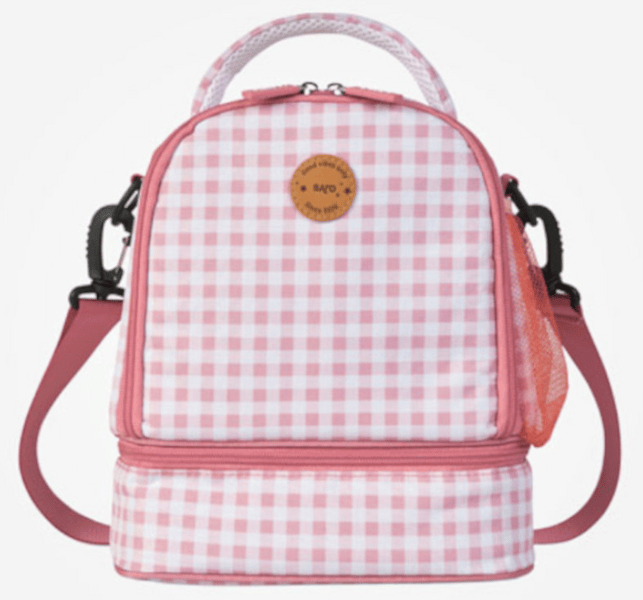 Saro Bolsa Térmica Vichy Rosa