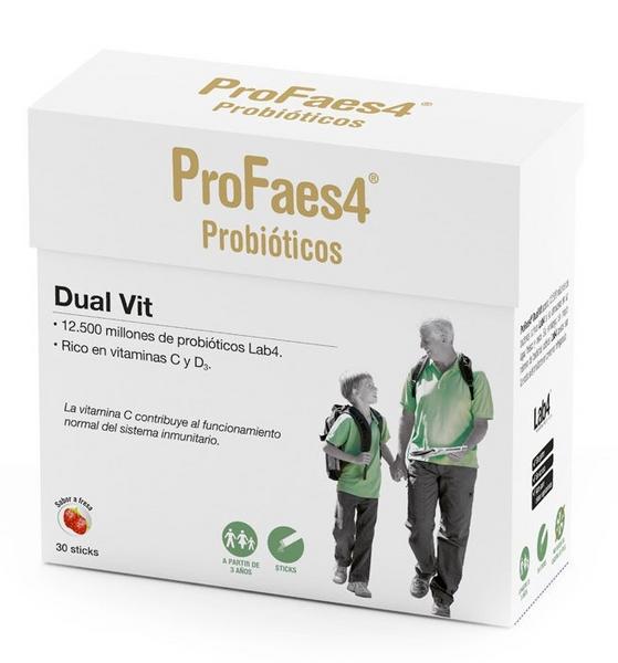ProFaes4 Probióticos Dual-Vit 30 Sticks
