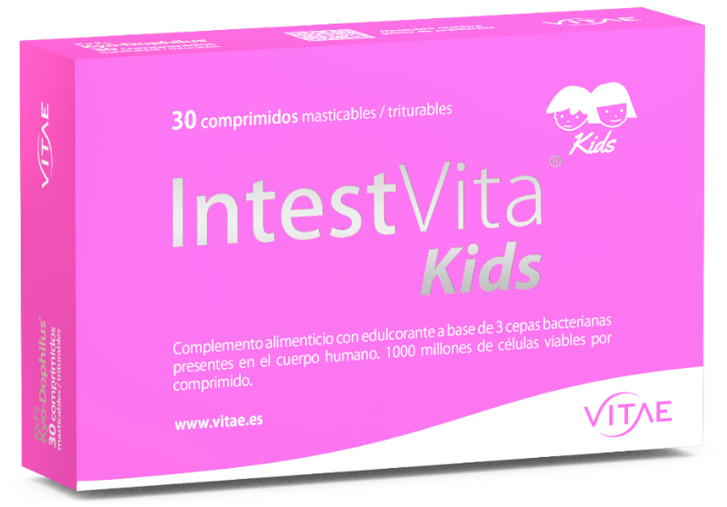Vitae IntestVita Kids Probióticos Infantiles 30 Comprimidos