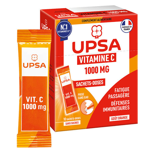 Vitamine C 1000mg sans Sucres 10 sachets 5