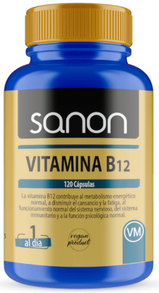 Sanon Vitamina B12 200 µg 120 Cápsulas