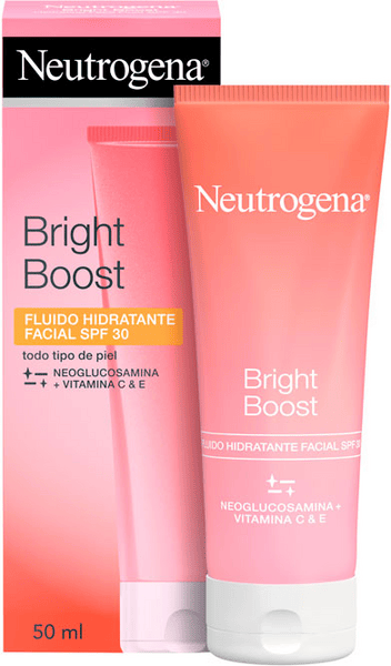 Neutrogena Bright Boost Crema Solar Hidratante Neoglucosamina SPF30 50 ml