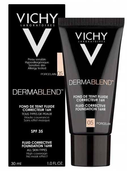 Vichy Dermablend Fondo de Maquillaje Fluido Corrector 05 Porcelana 30 ml