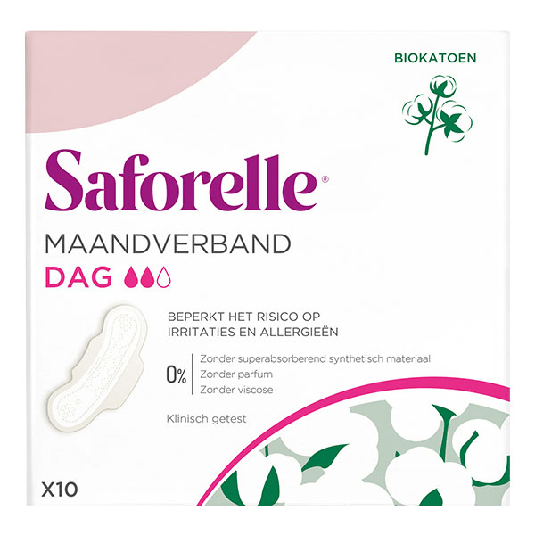 Protections Serviette Hygiénique Jour en Coton Bio avec Ailettes 10 unités 5