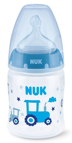 Nuk Biberón First Choice Tetina Silicona 0-6 Meses Azul 150 ml