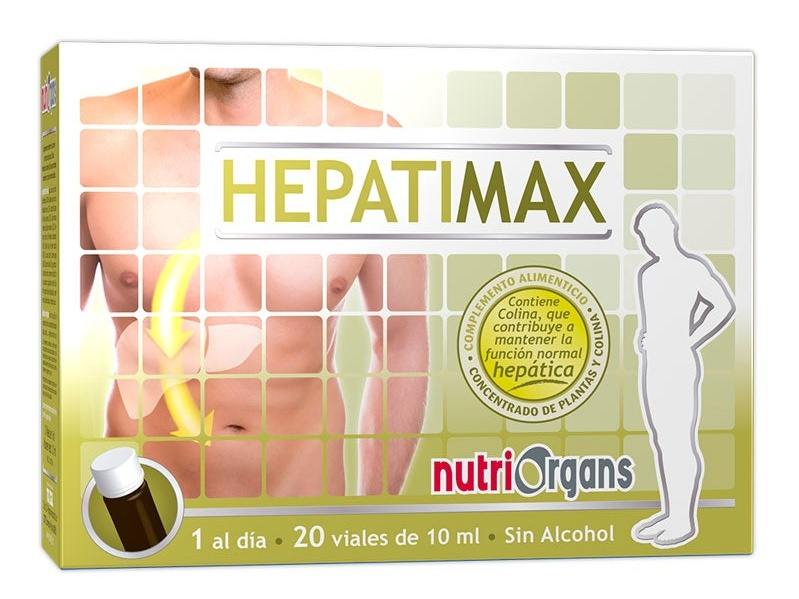 Tongil Nutriorgans Hepatimax 20 Viales