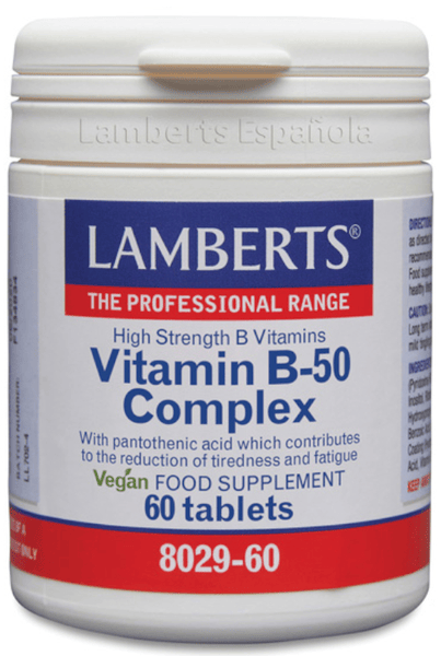 Lamberts Vit B Complex50 Comp - Imagen 2