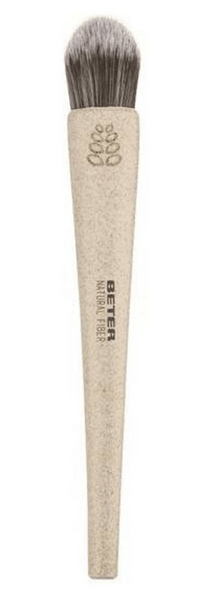 Beter Crema Natural Fiber Brocha Maquillaje Fluido Pelo Sintético