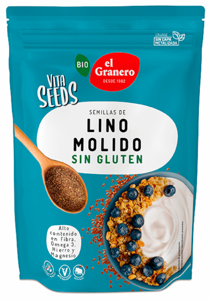 En Oferta El Granero Integral Vitaseeds Lino Molido Bio 300 Gr