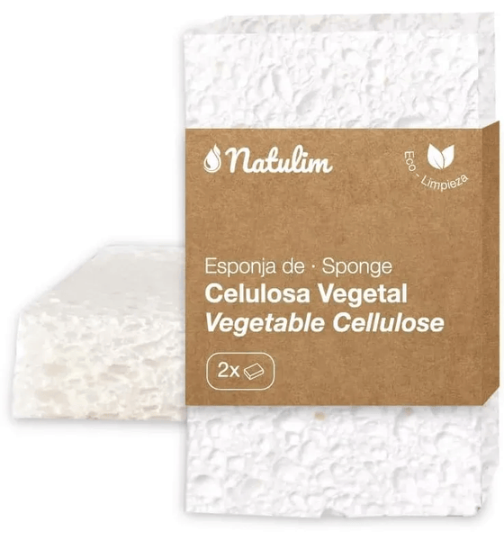 Natulim Esponjas Celulosa Vegetal 2 Uds