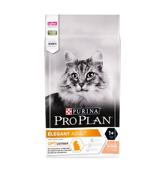 Purina Proplan Elegant OptiDerma Chat Adulte Saumon 3kg