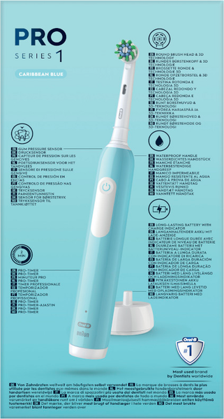 Oral-B Cepillo Eléctrico Pro 1 Azul Caribe