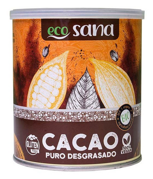 Ecosana Cacao Puro Desgrasado Bio 275g