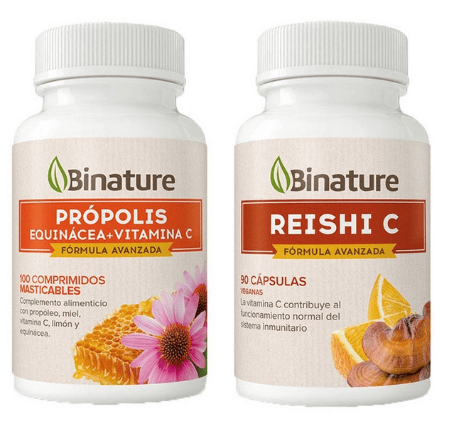Pack Defensas Binature: Própolis & Reishi-C